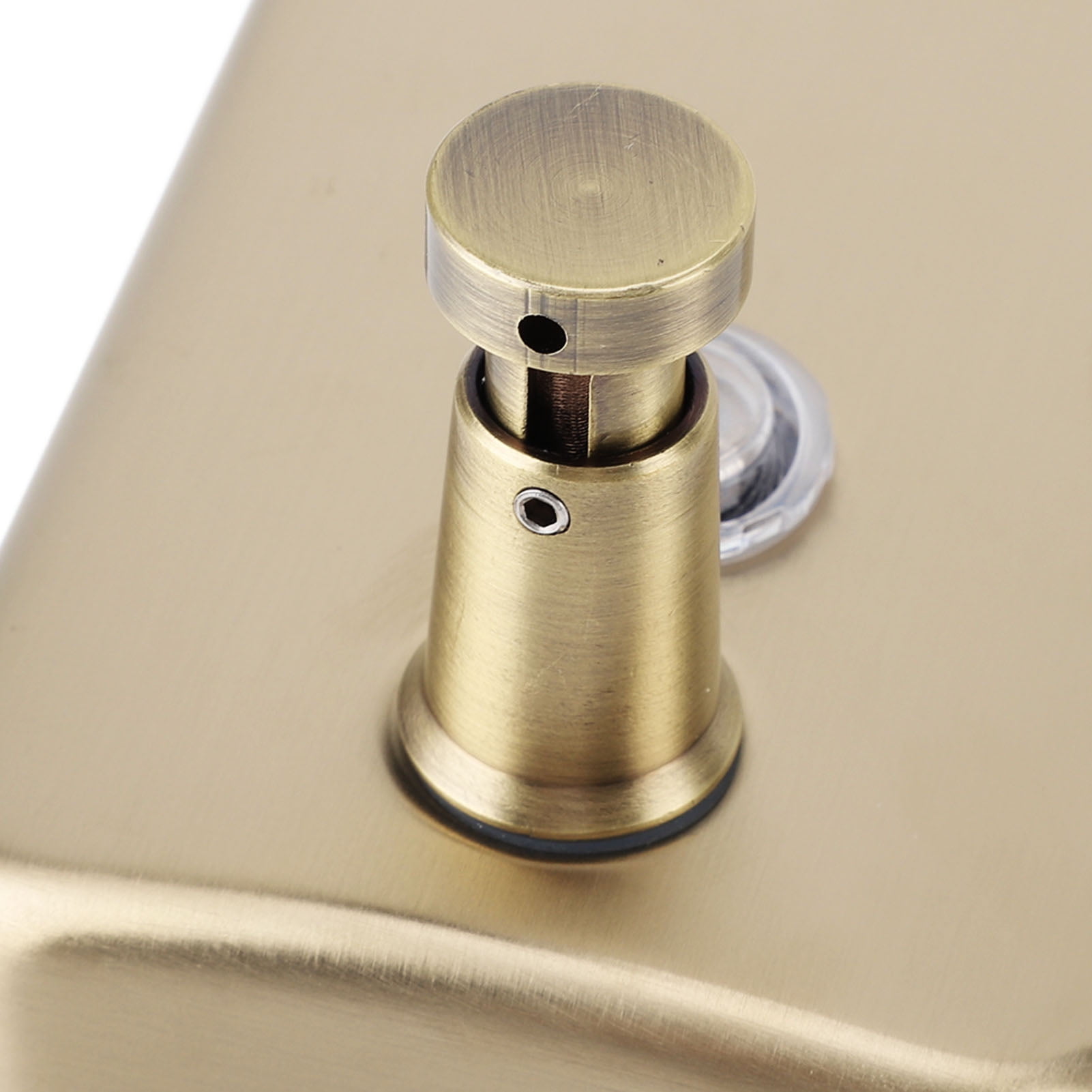 NFTIGB Wall Mount Commercial Soap Dispenser Large Capacity Leakproof Manual Stainless Steel Soap Dispenser for Hotel Bathroom 500ml / 16.9 fl oz