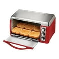 Hamilton Beach Red Ensemble 6slice Toaster Oven w/ Broiler