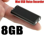 Mini Spy Audio Recorder Voice Listening Device 96 Hours 8GB Bug Recording