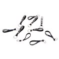 thumbnail image 1 of Keychain, 10Pcs Silicone Key Ring Portable Wear   For Office, 1 of 8