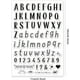 thumbnail image 5 of Sellos transparentes de letras, alfabetos de la A a la Z, sellos de silicona con números, sello de goma, 5 of 7