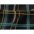 thumbnail image 4 of oneOone Viscose Jersey Black Fabric Madras Check Craft Projects Decor Fabric Printed By The Yard 60 Inch Wide, 4 of 5