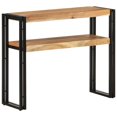 thumbnail image 1 of vidaXL Console 90x30x75 cm Bois d'Acacia Massif, 1 of 5