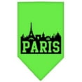 thumbnail image 5 of Pet and Dog Bandana Screen Printed, "Paris Skyline", 5 of 10