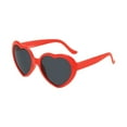 thumbnail image 2 of Heart Sunglasses for Women Men Oversized Trendy Love Shaped Sunglasses Retro Lovely Fashion Cute Sun Glasses, 2 of 5