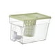 thumbnail image 3 of Hervidor de agua fría con grifo, jarra para jugo con grifo, dispensador de bebidas heladas de 4 l Verde, 3 of 9