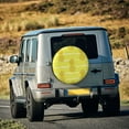 thumbnail image 6 of Kdxio Spare Tire Cover for RV Trailer, Waterproof Wheel Cover,Camper Spare Tire Cover Fit for Rv SUV Truck Travel Trailer -Gold Pineapple, 6 of 8