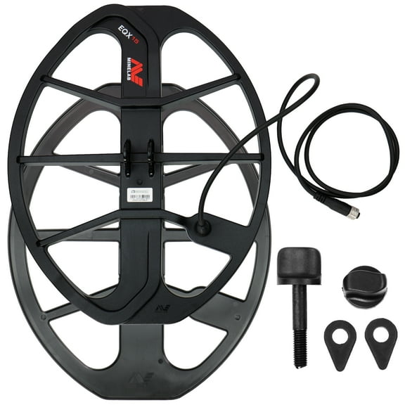 Minelab 15 x 12" EQX 15 DD Waterproof Coil & Lower Rod for Equinox Series and X-TERRA Pro