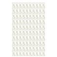 thumbnail image 2 of 100Pcs Cute Metal Paper Clips,Bow Airplane Shaped Gold Mini Paper Clips Electroplated Gold Paper Clips Marking Document Organizing Clip For Office School And Personal, 2 of 8