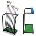 thumbnail image 2 of Nisorpa Acrylic Golf Club Organizer Rack Golf Club Display Stand Rack Holder Shelf Golf Putter Rack Holder Stand Metal Golf Club Stand 9 Putters Hole, 2 of 4