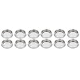 thumbnail image 1 of Canning Lids, 12pcs SplitType Jar Lid, Canning Lid Lids Bands Regular Wide Mouth Stainless Steel Mason Jar SplitType Lids To Store Spices Candies Biscuits Cereals Dishwasher, 1 of 8