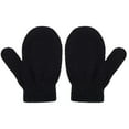 thumbnail image 3 of dianhelloya Children Winter Gloves Soft Comfortable to Wear Good-looking Wide Application Lightweight Windproof Acrylic Full Finger Knit Gloves for Outdoor 1 Pair Black, 3 of 8