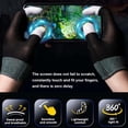 thumbnail image 2 of 2 Pieces Mobile Games Gloves Highly Conductive Touch Control Sensitive Touch Control Gloves Non-slip Breathable Free Size, 2 of 10