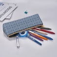 thumbnail image 5 of Naloa Cute Whale Print Leather Pencil Case - Portable Big Capacity Pencil Pouch Organizer Bag Stationery Bag for Work & Office Pencil Pen Case, 5 of 5