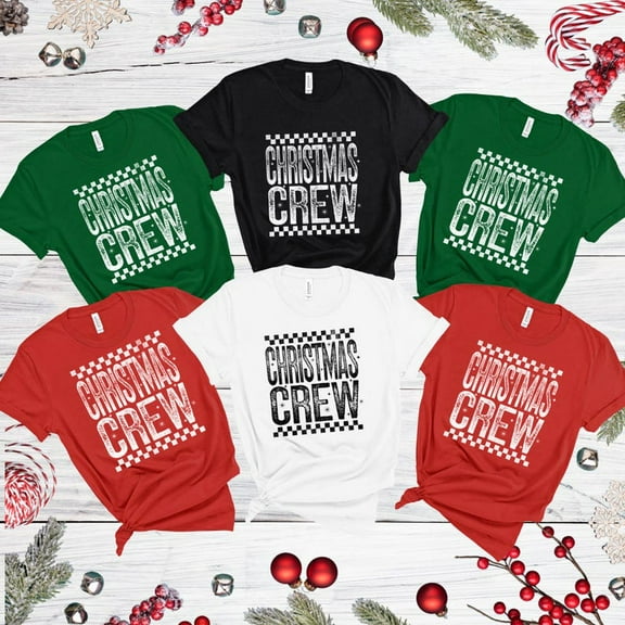 Christmas Crew 2025 Shirt, Family Christmas 2025 Tshirt, Family Matching Christmas Tee