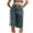 Blue, variant on Wensltd Summer Women Jean Shorts with Pockets Mid Waisted Loose Fit