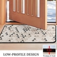 thumbnail image 3 of Beige Geometric Triangle Pattern Door Rugs,Washable Non Slip Door Mats Indoor,Decorative Door Mats,Entry Mat Indoor for Entrance,Bedroom,Kitchen,Bathroom,30"x17", 3 of 6