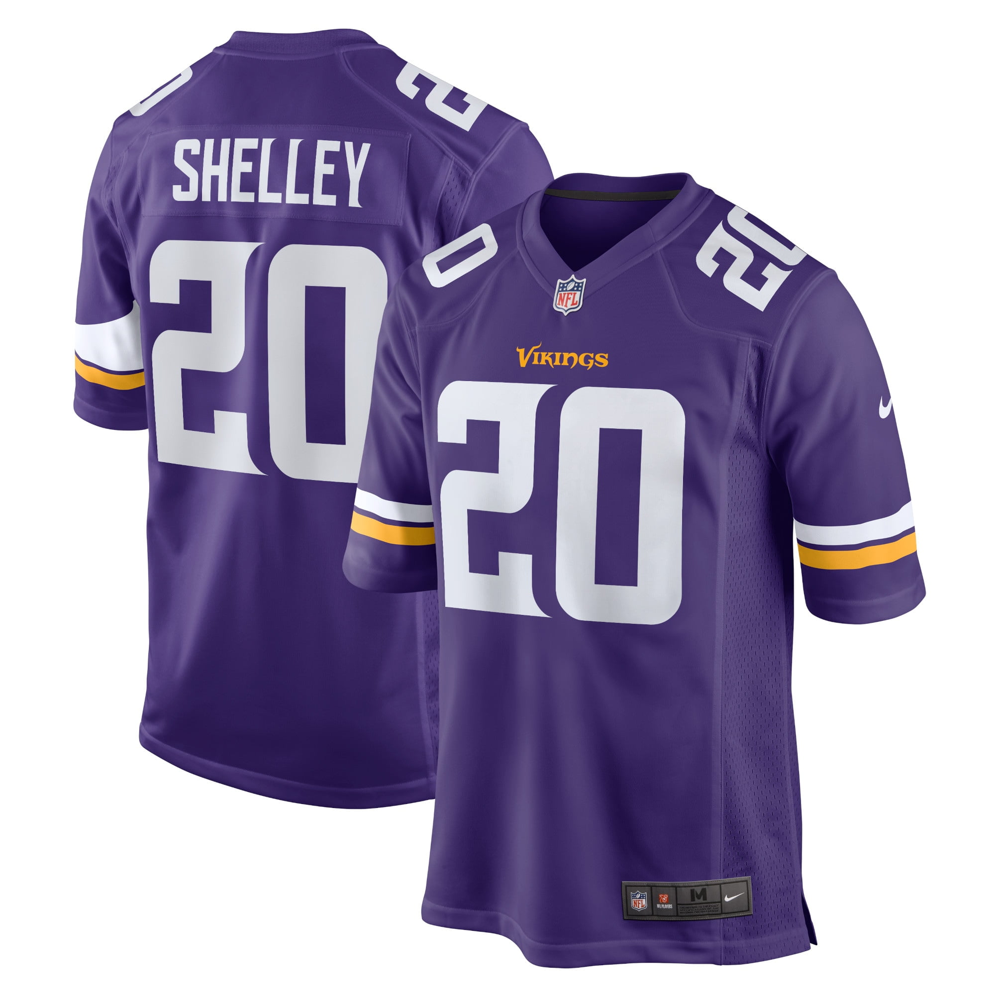 Men's Nike Duke Shelley Purple Minnesota Vikings Home Game Player ...