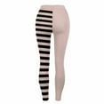 thumbnail image 6 of Guluxicc Striped Leggings for Women Stretch Tummy Control High Rise Yoga Pants Halloween Leggings, 6 of 7