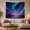 Lakeside Aurora, variant on Northern Lights Aurora Over Mountain Lake in Starry Night Sky, Serene Celestial for Space Enthusiasts, Mystical Nature Wall Art, Christmas Gift, Tapestry Wall Hanging for Bedroom and Living Room