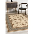 thumbnail image 3 of 8â€™ x 11â€™ Cream and Blue Traditional Area Rug, 3 of 5
