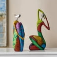 thumbnail image 2 of Figura decorativa abstracta de estilo nórdico para el hogar, escultura para sala de estar, arte moderno, escritorio, regalos de Navidad B, 2 of 4