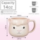 thumbnail image 2 of Taza de café de cerámica ToCooto Llama, 414 ml, 2 of 8