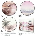 thumbnail image 3 of Designart "Sahara Dreams Desert Majesty" Landscapes Metal Art Print Set, 3 of 5