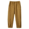 thumbnail image 4 of Elevated Winter Comfort High Waisted Harem Pants for Women Soft Loose Fit Casual Trousers with Pockets Versatile Daily Wear Fashion Comfortable Sweatpants for Women Relaxed Fit Pant, 4 of 6