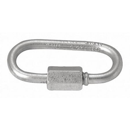 

Campbell Chain & Fittings No7350 1/4In Quick Link Steel Zinc Pl T7645126V