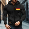 thumbnail image 3 of Ceisia Men's Outdoor Sports Jacket Hooded Long Sleeve Summer Loose Fit with Pockets Gift, 3 of 8