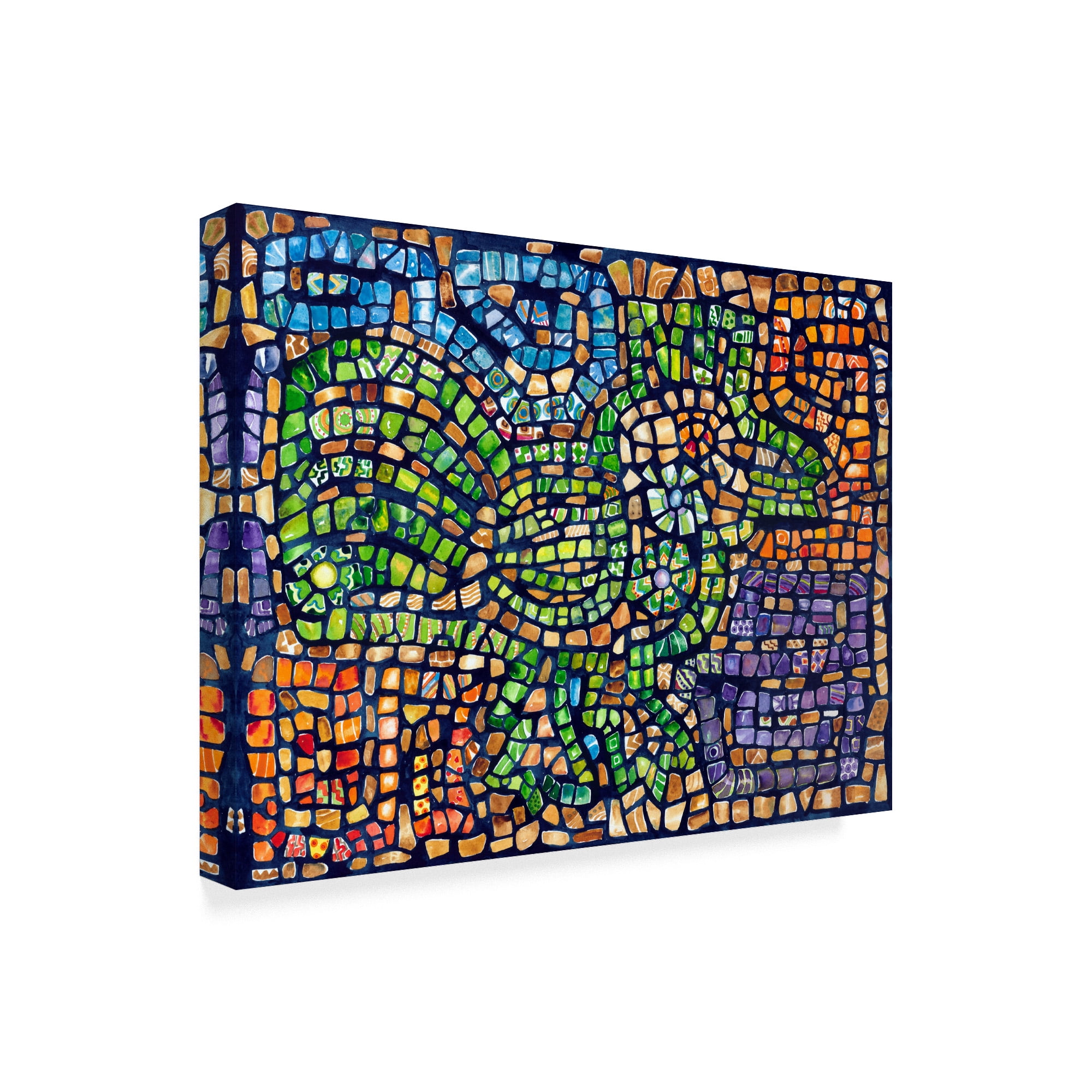Trademark Fine Art 'Mola 2' Canvas Art by Charlsie Kelly