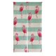 thumbnail image 1 of ABPHQTO Beachy Flamingo Japonés Noren Cortina Puerta Puerta Ventana Tratamiento Cortinas 105x120 cm, 1 of 1