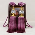 thumbnail image 1 of 2pcs Curtain Tieback Beaded Tassels Curtain Tieback Rope Window Drapes Decoration Tassel Tiebacks Curtain Tie Rope Accessory, 1 of 7