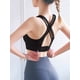 thumbnail image 5 of Ropa interior de mujer Sujetador de yoga para mujer, deportivo, acanalado, cuello en V, entrenamiento, jogging, chaleco informal sin cables Maboto  Ropa interior de mujer, 5 of 5
