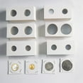 thumbnail image 5 of 100 Pieces Cardboard Coin Holder Flip Mega Assortment, 2 X 2 Inch for Coin Collection,Paper Coin Holders (40mm-100pcs), 5 of 5