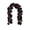 Black66, variant on WWG Artificial Maple Leaf Rose Rattan Garland, 39.37 Inch Adjustable Faux Vine with Fabric Leaves and Blooms, Twisted Inner Support Core, End Circles for Easy Hanging, for Fall Halloween Party Decor