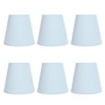 thumbnail image 1 of Fabric Table Lamp Cover,6pcs Cloth Lampshade Clip Cloth Lampshade Floor Lamp Shades Exquisite Design, 1 of 14