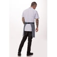 thumbnail image 2 of Chef Works Unisex Portland Half Bistro Apron (AHWPT002IBL0), 2 of 6