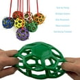 thumbnail image 2 of Harikaji Horse Treat Ball Hay Feeder Toy, Goat Pony Feeder Ball Hanging Feeding Toy for Horse Goat Sheep Relieve Stress Pink, 2 of 7