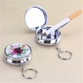 thumbnail image 1 of 2Pcs Mini Pocket AshtrayRandom Style, Portable Round Stainless Steel Pocket Cigar Ashtray, 1 of 5