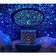 thumbnail image 1 of Luz nocturna brillar para niños con control remoto y temporizador proyector de estrellas LED azul, 1 of 5