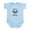 Sky Blue, variant on CafePress - Vote We're Ruthless Ruth Bader Ginsburg Body Suit - Baby Light Bodysuit, Size Newborn - 24 Months