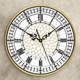 thumbnail image 4 of Reloj De Patrón Nórdico Para Sala De Estar, Reloj De Pared Para El Hogar, Reloj De Pared, Reloj De Cuarzo De Moda, Reloj De Pared Vintage Para El Hogar, Tienda, Cafetería matsuzay HA017950-00, 4 of 6
