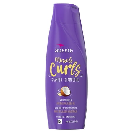 Aussie Miracle Curls With Coconut Jojoba Oil Paraben Free