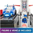 thumbnail image 5 of PAW Patrol: The Mighty Movie, Aircraft Carrier HQ, Chase Figure & Police Car, Ages 3+, 5 of 11