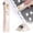 White, variant on Portable Clip Stapler Push Stapler Handheld Paper Clamp Stapler Dispenser Purple 1 Pack for Office Home Daily Use