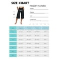thumbnail image 7 of BALEAF Women's Wide Leg Yoga Capris Pants with Pockets Crossover Waist Loose Plus Size Cropped Pants Casual Summer Black XS, 7 of 7