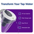 thumbnail image 2 of PUR 10-Cup Water Pitcher Filtration System, 10.2" W x 10.6" H x 6.8" L, Indigo, PPT001N, 2 of 10