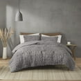 thumbnail image 2 of Blair Ruched Fur Down Alternative Comforter Set, 2 of 3